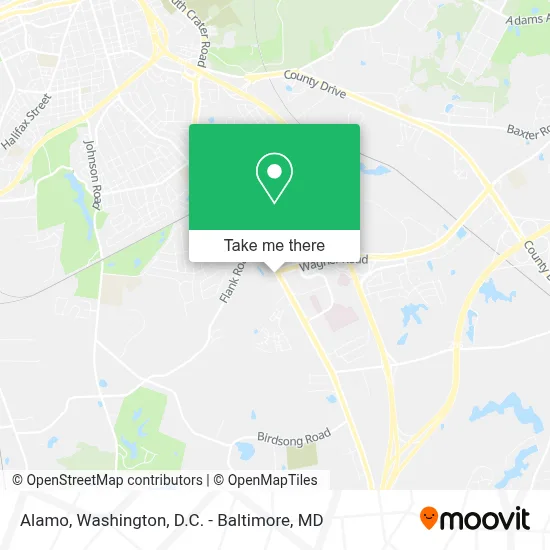 Alamo map