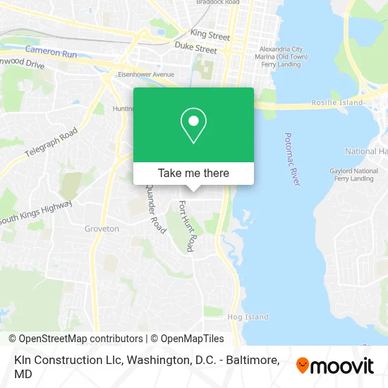 Kln Construction Llc map