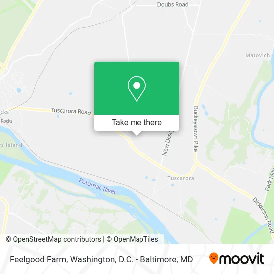 Feelgood Farm map