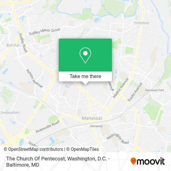 The Church Of Pentecost map