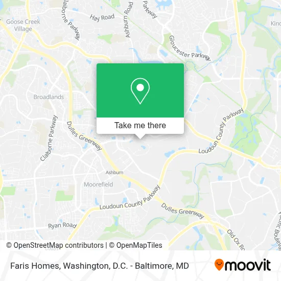 Faris Homes map
