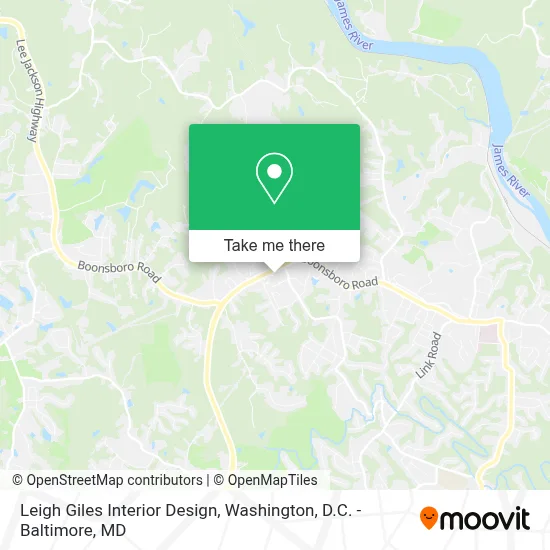 Leigh Giles Interior Design map