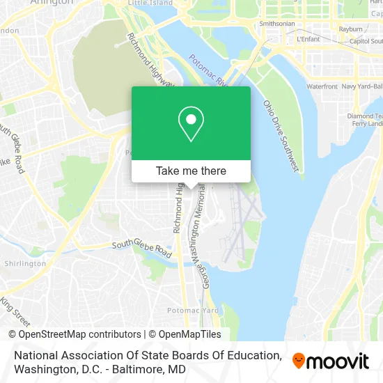 National Association Of State Boards Of Education map