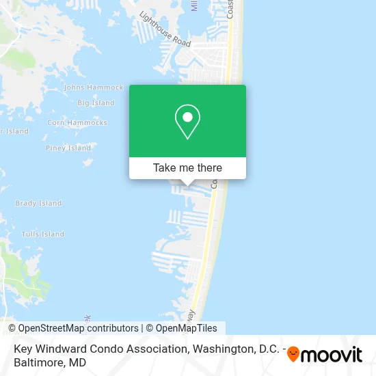 Key Windward Condo Association map