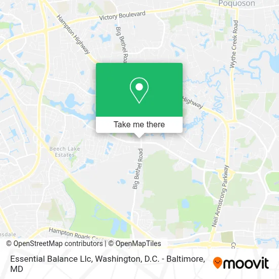 Essential Balance Llc map