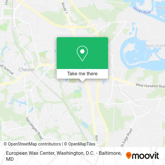 European Wax Center map