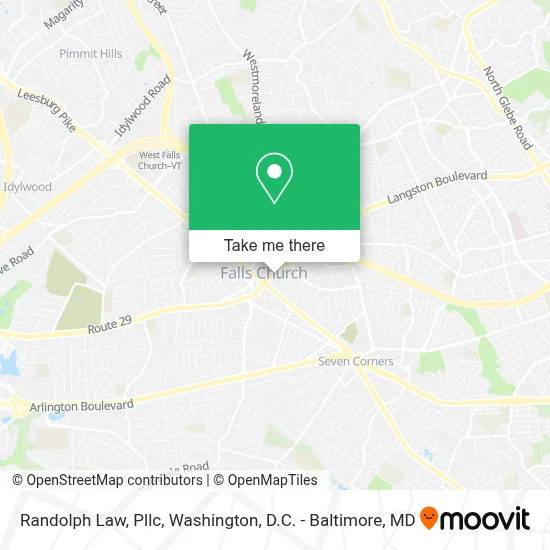 Randolph Law, Pllc map
