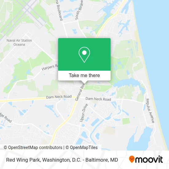 Red Wing Park map