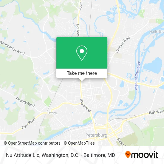 Nu Attitude Llc map