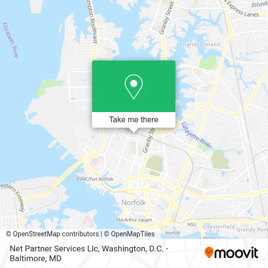 Net Partner Services Llc map