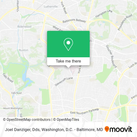 Joel Danziger, Dds map