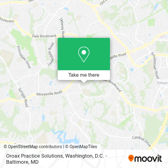 Oroax Practice Solutions map