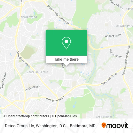 Detco Group Llc map