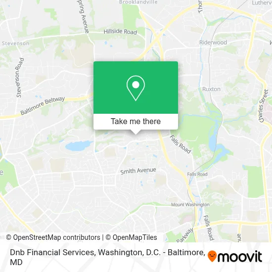 Dnb Financial Services map
