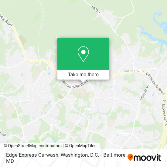 Edge Express Carwash map