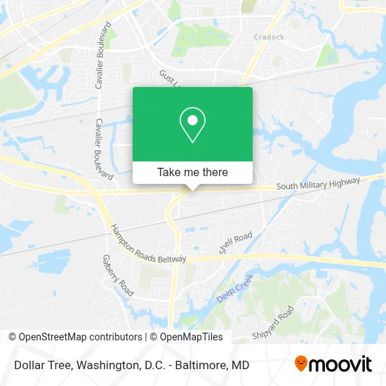 Dollar Tree map