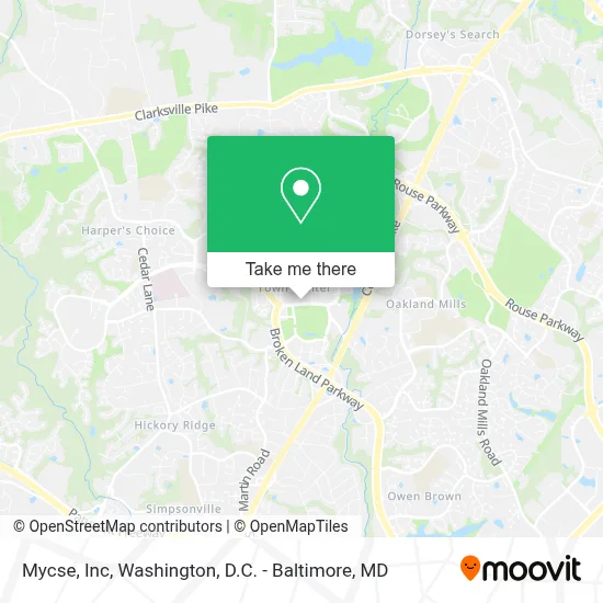 Mycse, Inc map