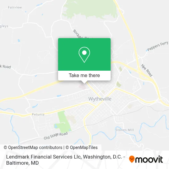 Lendmark Financial Services Llc map
