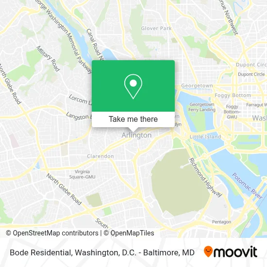Bode Residential map