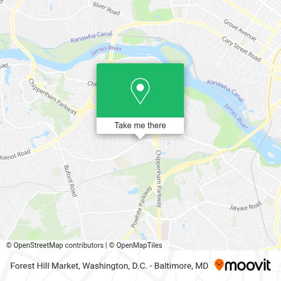 Forest Hill Market map