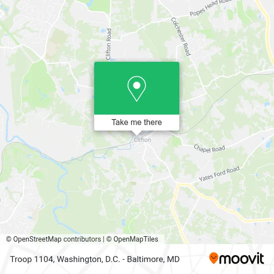 Troop 1104 map