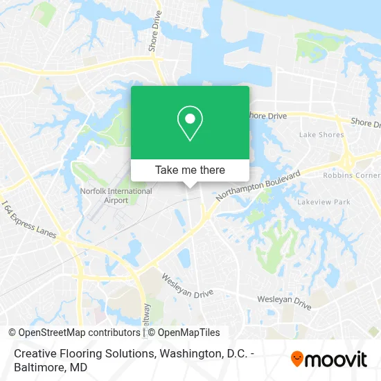 Creative Flooring Solutions map