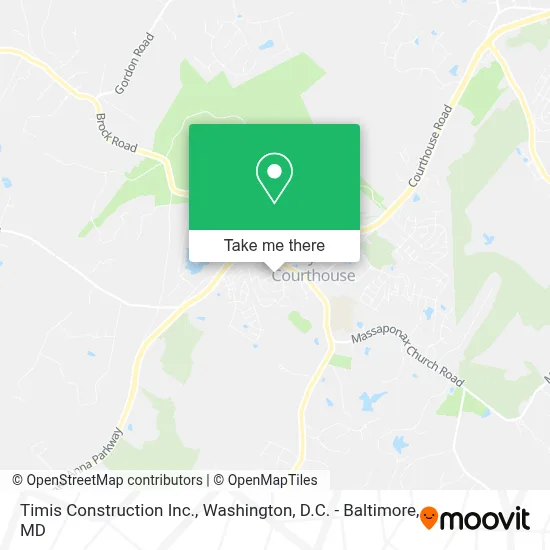 Timis Construction Inc. map