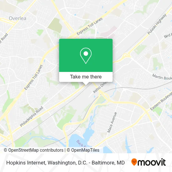 Hopkins Internet map
