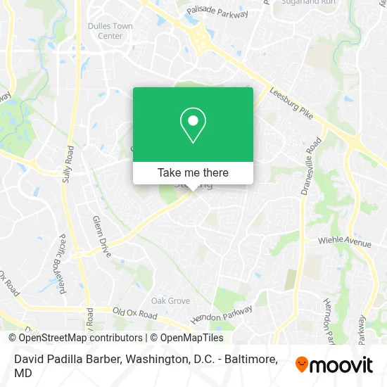 David Padilla Barber map
