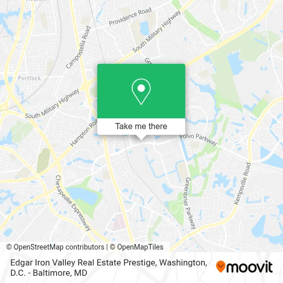 Edgar Iron Valley Real Estate Prestige map