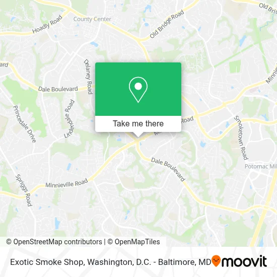 Exotic Smoke Shop map