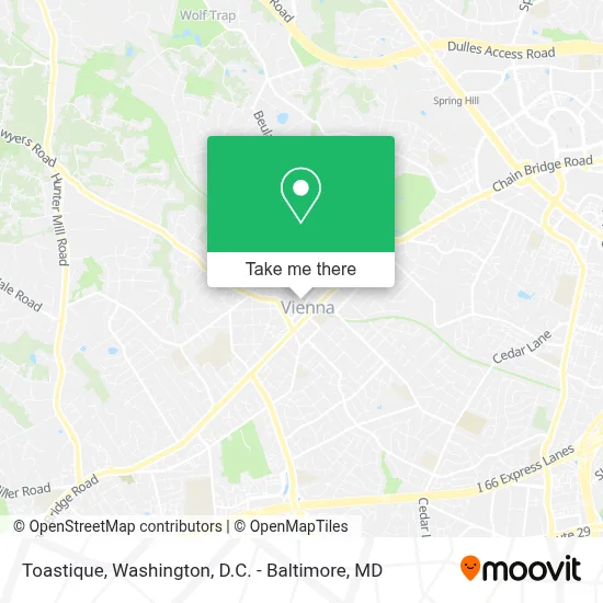 Toastique map