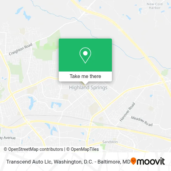 Transcend Auto Llc map