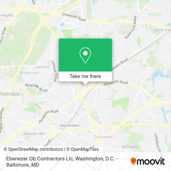 Ebenezer Ob Contractors Llc map