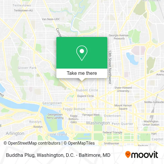 Buddha Plug map