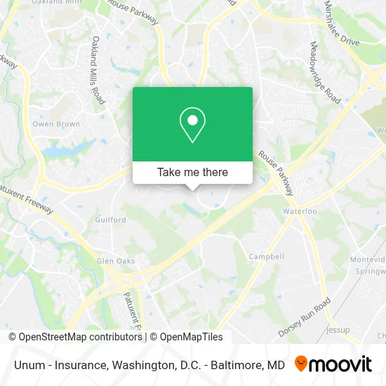 Unum - Insurance map