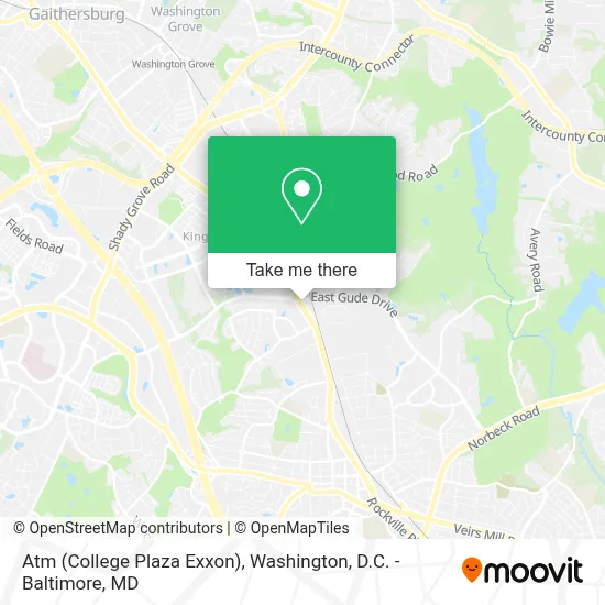 Atm (College Plaza Exxon) map