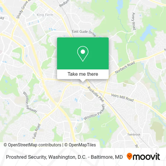 Proshred Security map