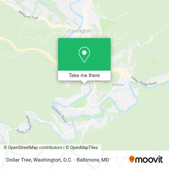 Dollar Tree map