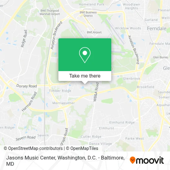 Jasons Music Center map