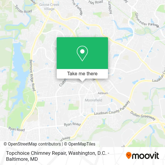 Topchoice Chimney Repair map