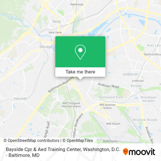 Bayside Cpr & Aed Training Center map