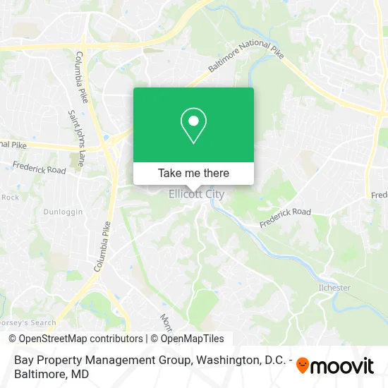 Bay Property Management Group map
