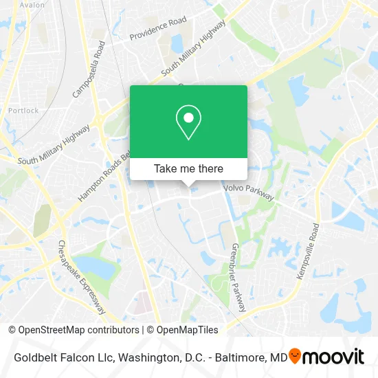 Goldbelt Falcon Llc map