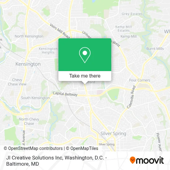 Jl Creative Solutions Inc map