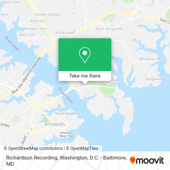 Richardson Recording map