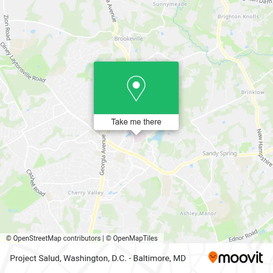 Project Salud map