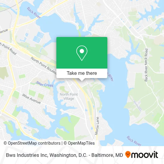 Bws Industries Inc map
