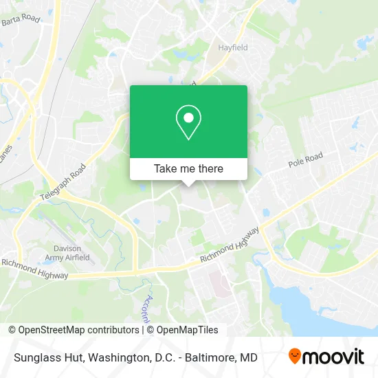 Sunglass Hut map
