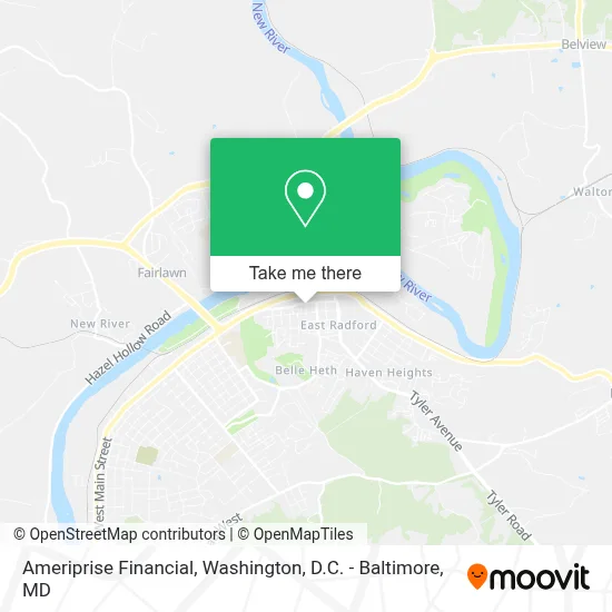 Ameriprise Financial map